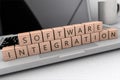 Software Integration text concept Royalty Free Stock Photo