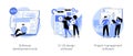 IT software isolated cartoon vector illustrations se Royalty Free Stock Photo
