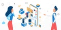 Software mobile application development process