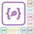 Software patch simple icons