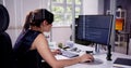 Software Programmer Or Coder Woman Royalty Free Stock Photo