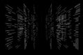Software source code. Layers of program code