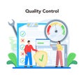 Software testing concept. Application or website code test process. Royalty Free Stock Photo