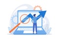 Software testing. Finding bugs, errors, software optimization. Royalty Free Stock Photo