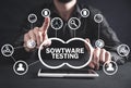 Software Testing. Internet, Business, Technology Concept Royalty Free Stock Photo