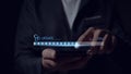 Software updates or operating system upgrades to keep your device up to date with improved functionality in new versions and Royalty Free Stock Photo
