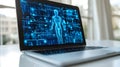 Software web development programming concept.Digital technology, software development concept. Coding programmer, software Royalty Free Stock Photo
