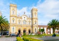 Colombia Sogamoso Saint Martin of Tours cathedral panoramic view