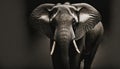 Soggy Style- Epic Portraiture Of A Detailed Wildlife Elephant In 8k Resolution