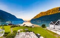 Sognefjord early morning Royalty Free Stock Photo