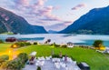 Sognefjord early morning Royalty Free Stock Photo