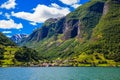 Sognefjord Scene Royalty Free Stock Photo