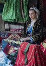 Sogut, Bilecik / Turkey - September 08 2019: Yoruk Turkish people in traditional clothes during Celebrations to commemorate