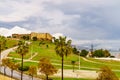 Sohail Castle in Fuengirola, Spain Royalty Free Stock Photo