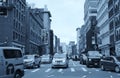 SoHo New York City Streets Crowded Busy Traffic and People