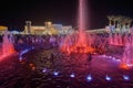 SOHO square in Sharm El Sheikh, Egypt . Night shot Royalty Free Stock Photo