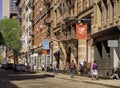 Soho Street, Lower Manhattan, New York Royalty Free Stock Photo