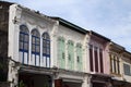 Soi Romanee in Phuket Town Royalty Free Stock Photo