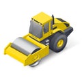 Soil compactor icon