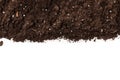Soil or dirt section Royalty Free Stock Photo