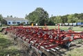 Soil disintegrator, deep loosener on the trailer.