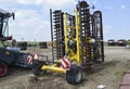 Soil disintegrator, deep loosener on the trailer.