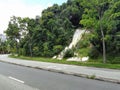 Soil erosion on hill slope