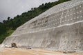 Soil Nailing. It is a ground stabilization technique that can be used on either natural or excavated slopes.