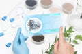 Soil samples Royalty Free Stock Photo