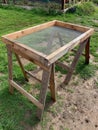 Soil sifter handmade