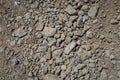 Soil and stone texture as background Royalty Free Stock Photo