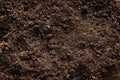 Soil texture background, Fertile loam soil suitable for planting.