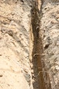 Soil trench