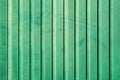 Soiled striped green metal sheet Royalty Free Stock Photo