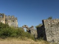 Soimos fortress - entrance Royalty Free Stock Photo