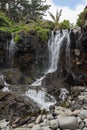 Sojeongbang Falls on Jeju Island Royalty Free Stock Photo