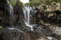 Sojeongbang Falls on Jeju Island Royalty Free Stock Photo