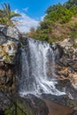 Sojeongbang falls near Seogwipo in Republic of Korea Royalty Free Stock Photo