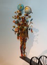 Sojourn - Nick Cave\'s sculpture in Denver Art Museum.