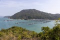 Sok Kwu Wan village on Lamma Island is filled with fish farming rafts to supply fresh seafood to waterfront restaurants.