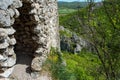 Soko Grad medieval fortress near the city of Sokobanja in Eastern Serbia Royalty Free Stock Photo