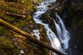 Sol Duc Falls, Olympic National Park Royalty Free Stock Photo