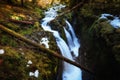 Sol Duc Falls, Olympic National Park Royalty Free Stock Photo