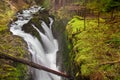 Sol Duc Falls, Olympic National Park, Washington State, USA Royalty Free Stock Photo