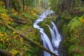 Sol Duc waterfall in Rain Forest