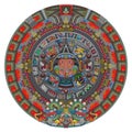 Solar calendar of the ancient Aztec civilization