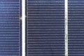 Solar cel panel close up, detail Royalty Free Stock Photo