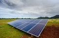 Solar cell for agricultural plots