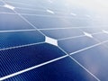 Solar cell battery panel background Royalty Free Stock Photo