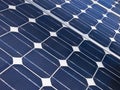 Solar cell detail Royalty Free Stock Photo
